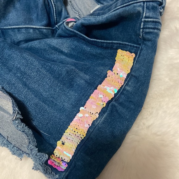 Girls Shorts with sequins - Picture 3 of 4